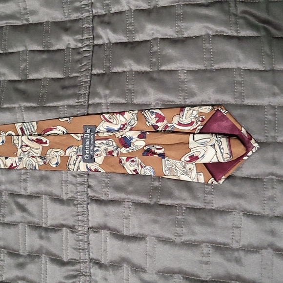 EUC Christian Dior Silk Tie - Picture 2 of 2